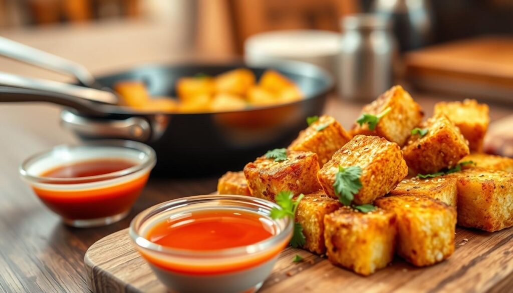 crispy tofu crispy tofu