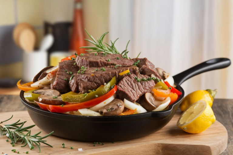 Healthy Beef Veggie Skillet: The 20-Minute Power Meal That Slaps Flavor and Crushes Cravings