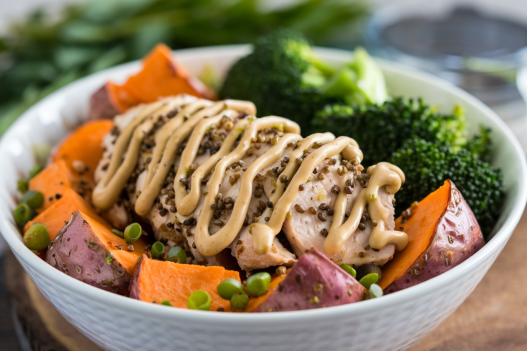 Chicken Sweet Potato Bowl: The High-Protein, Sweet-Savory Power Bowl You’ll Crave on Repeat