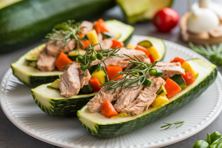 Low Carb Chicken Zucchini Boats That Taste Like Cheat Day (But Aren’t)