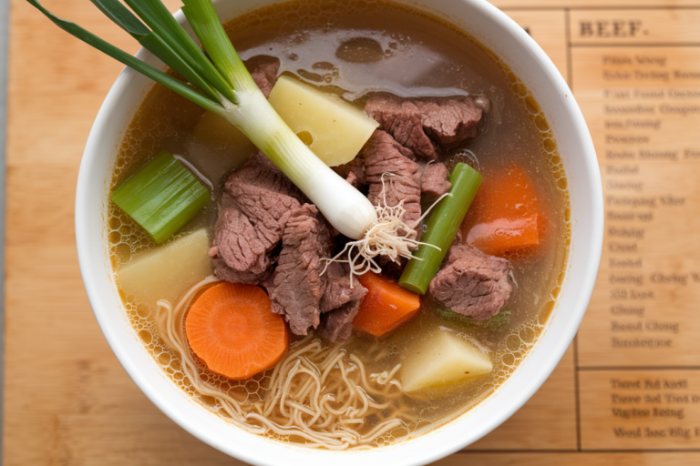 Healthy Beef Soup Recipe That Feels Like a Warm Hug (Without the Food Coma)