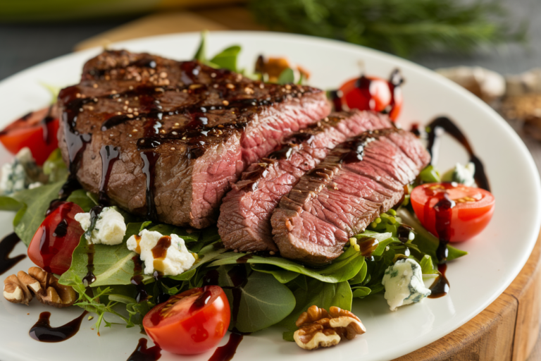 Healthy Beef Steak Salad That Eats Like a Cheat Meal (But Isn’t): Juicy, Crunchy, Ridiculously Satisfying