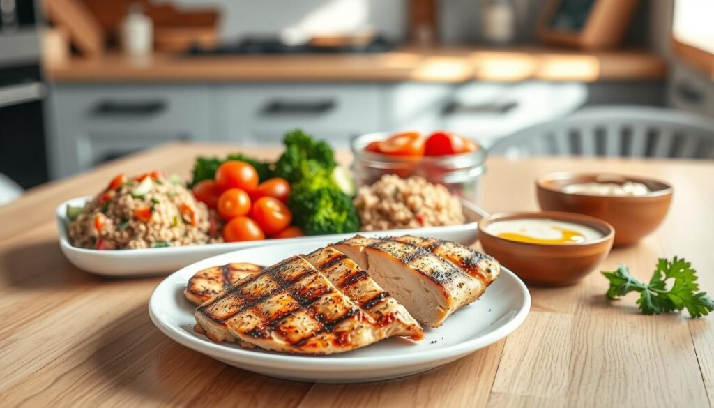 Chicken Protein Meal Prep with Healthy Sides Chicken Protein Meal Prep with Healthy Sides