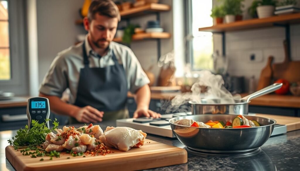 Cooking chicken safely for a Low Carb Chicken Dinner Cooking chicken safely for a Low Carb Chicken Dinner