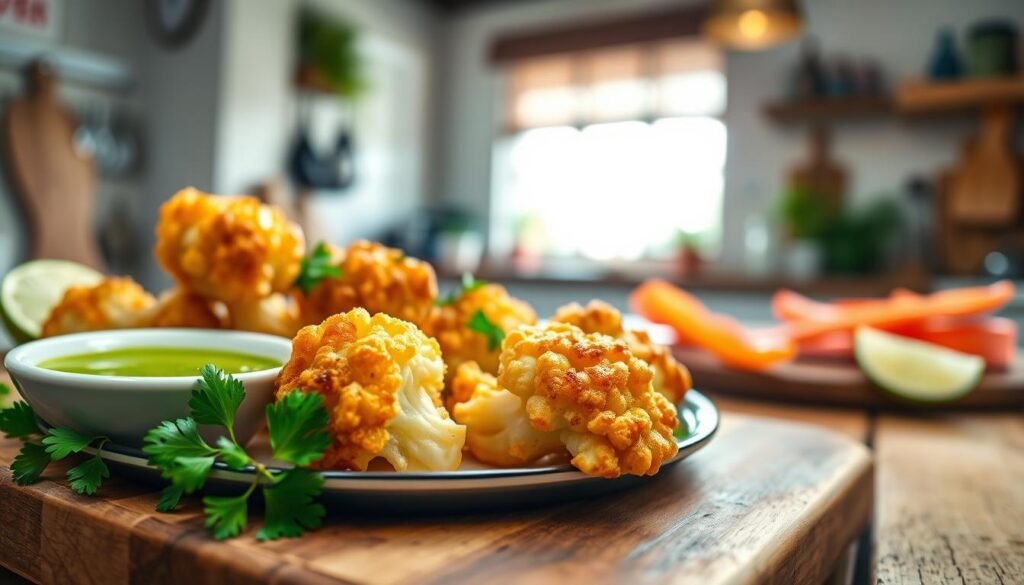 Crispy cauliflower