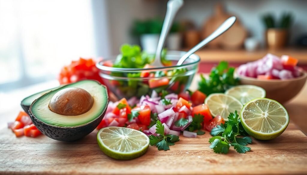 Customizing Healthy Avocado Salsa with Fresh Ingredients