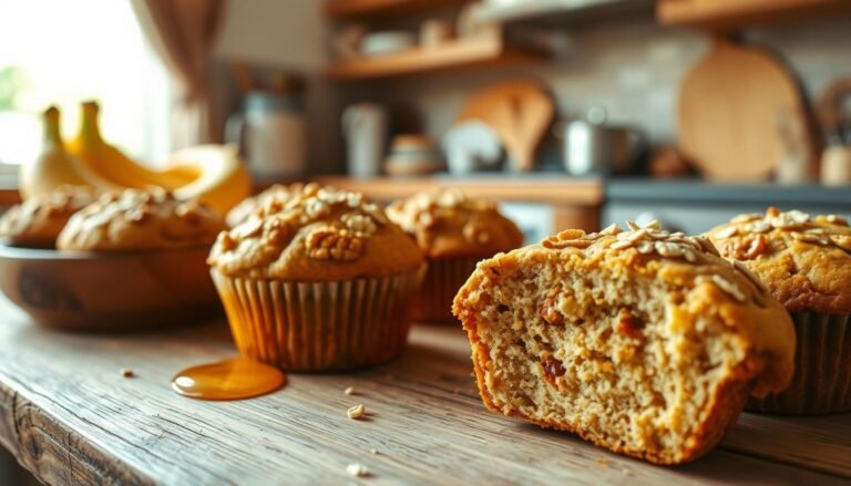 Healthy Banana Muffins