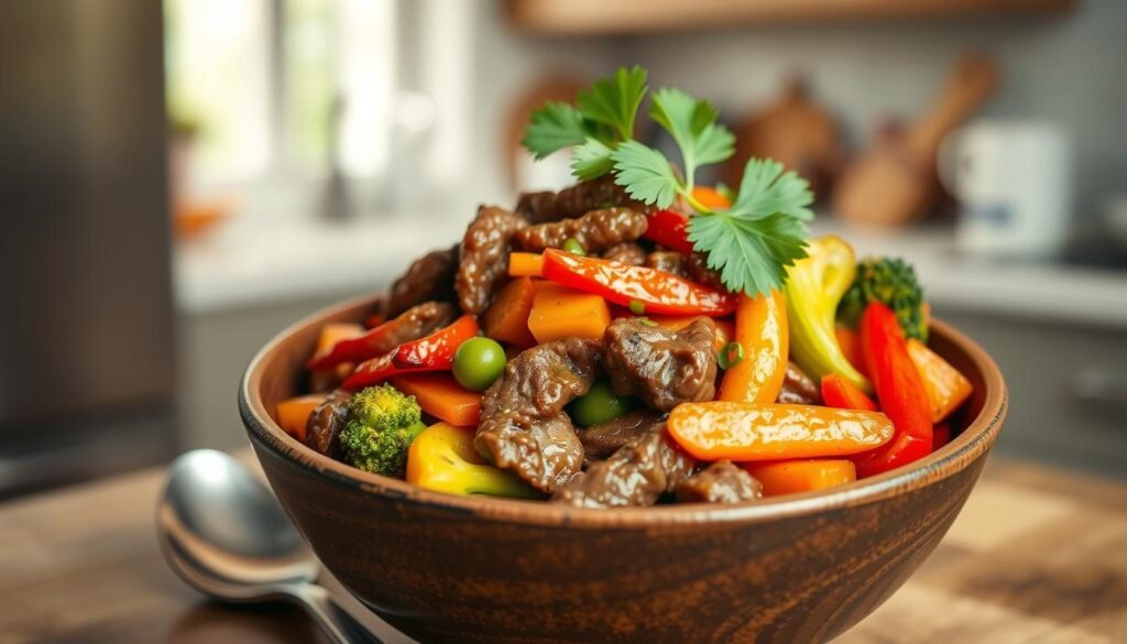 Healthy Beef Stir Fry Bowl Healthy Beef Stir Fry Bowl