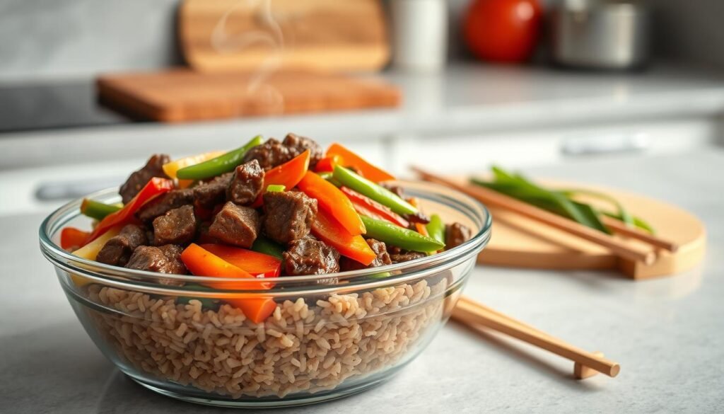 Healthy Beef Stir Fry Bowl leftovers Healthy Beef Stir Fry Bowl leftovers