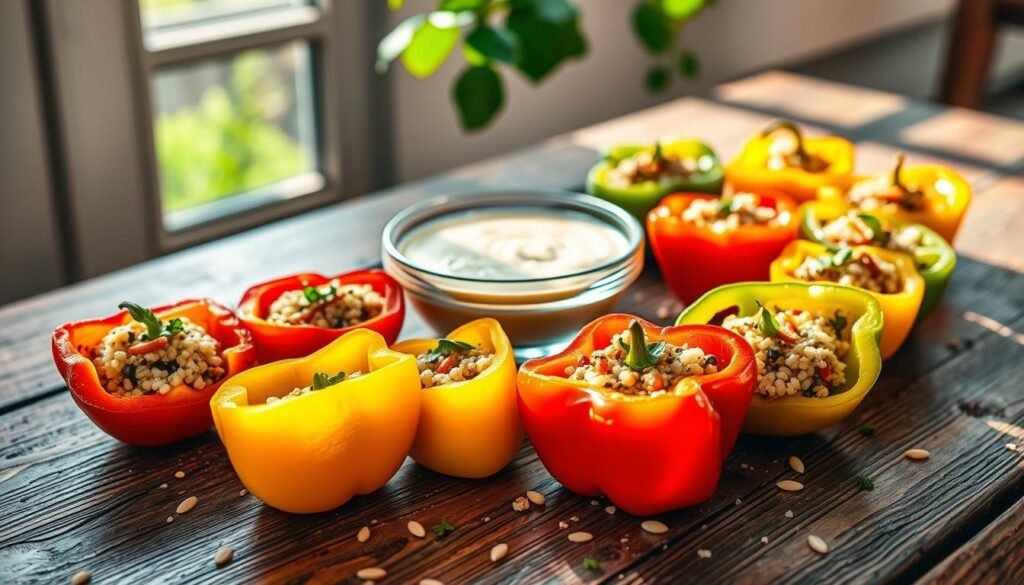 Healthy Bell Pepper Bites