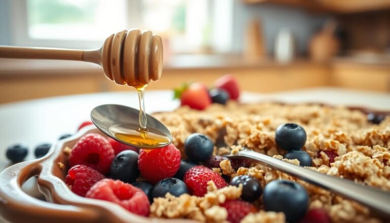 Healthy Berry Crumble
