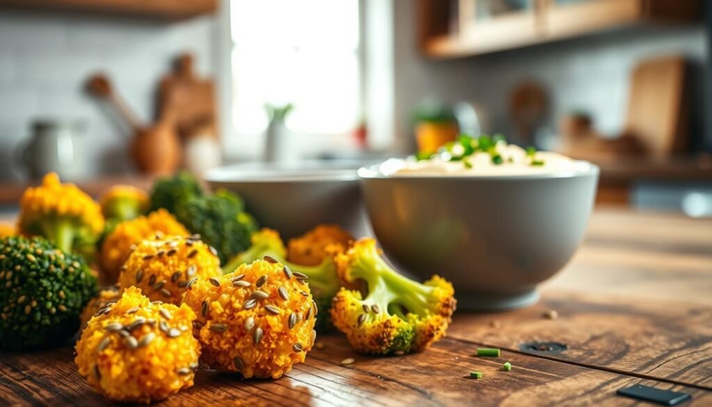 Healthy Broccoli Bites with extra protein Healthy Broccoli Bites with extra protein