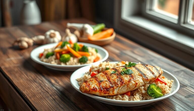 Healthy Chicken & Rice Meal
