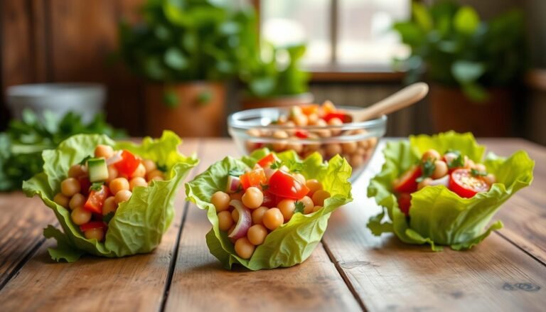 Healthy Chickpea Salad Cups