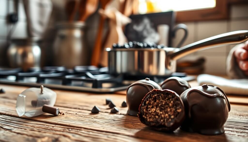 Healthy Chocolate Truffles melting chocolate tips Healthy Chocolate Truffles melting chocolate tips