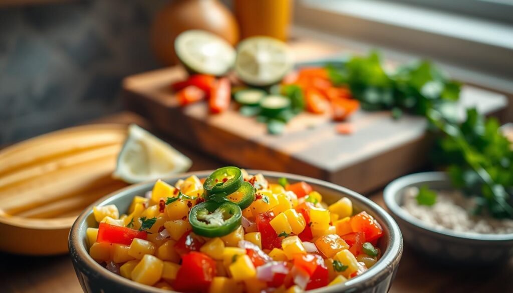 Healthy Corn Salsa with Extra Heat Healthy Corn Salsa with Extra Heat