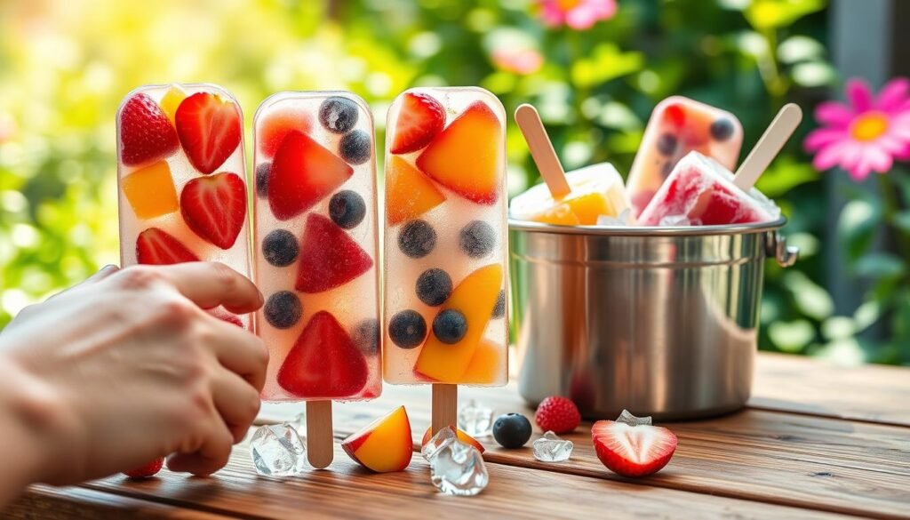 Healthy Frozen Fruit Pops Healthy Frozen Fruit Pops