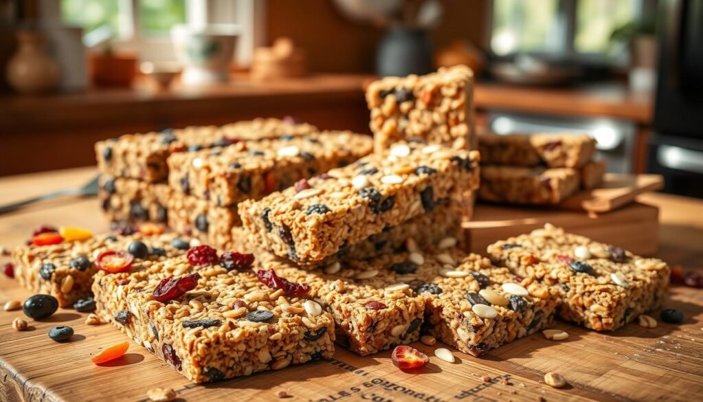Healthy Granola Bars with various flavors Healthy Granola Bars with various flavors