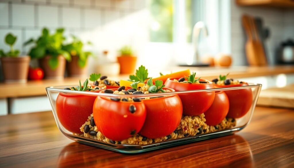 Healthy Stuffed Tomatoes leftovers storage and reheating Healthy Stuffed Tomatoes leftovers storage and reheating