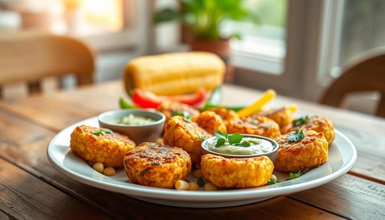Healthy Sweet Corn Bites
