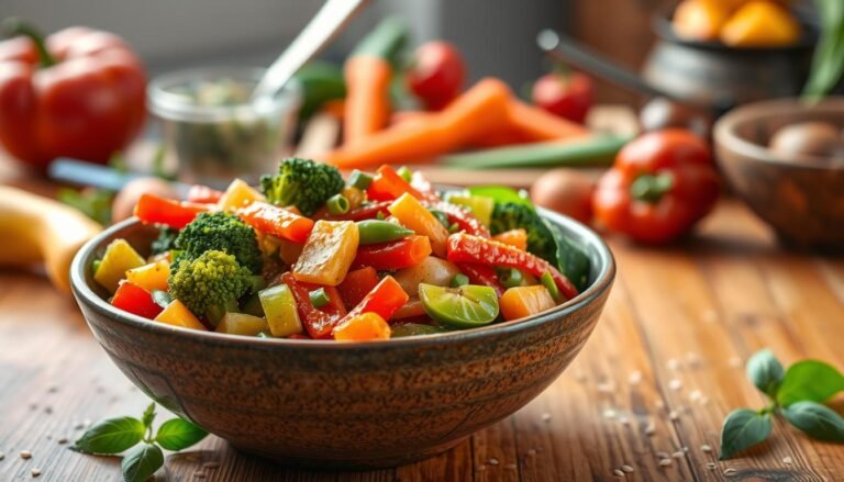 Healthy Veggie Stir Fry Bowls