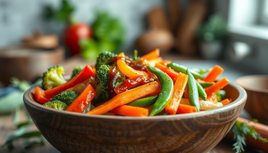 Healthy Veggie Stir Fry Bowls with stir fry vegetables Healthy Veggie Stir Fry Bowls with stir fry vegetables