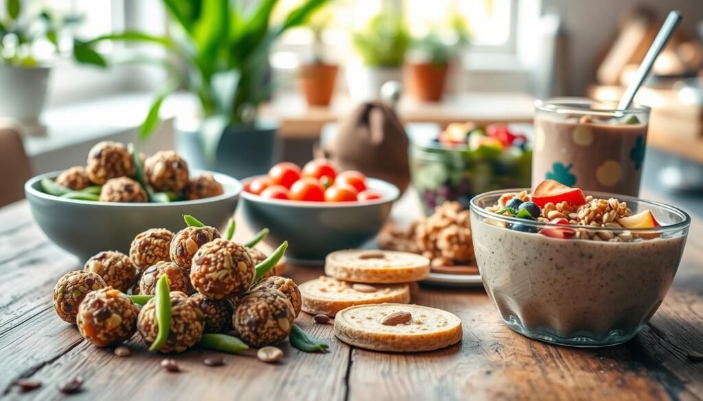 Healthy vegan snacks for muscle recovery