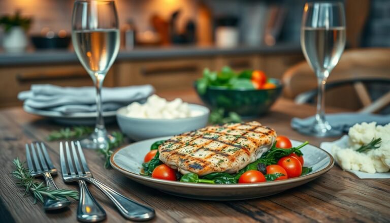 Low Carb Chicken Dinner
