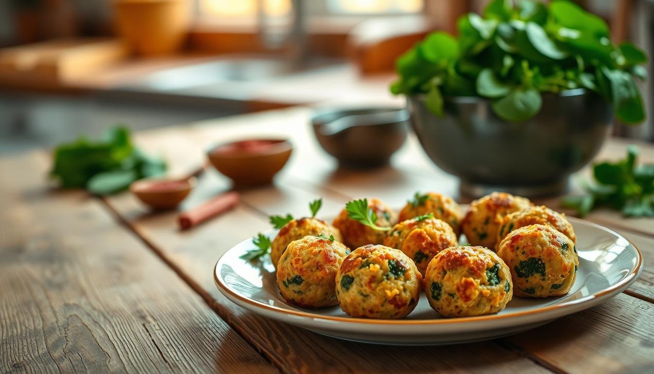 Low Fat Spinach Balls