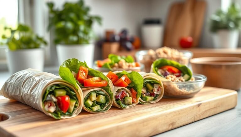 Vegan Wrap Meal Prep
