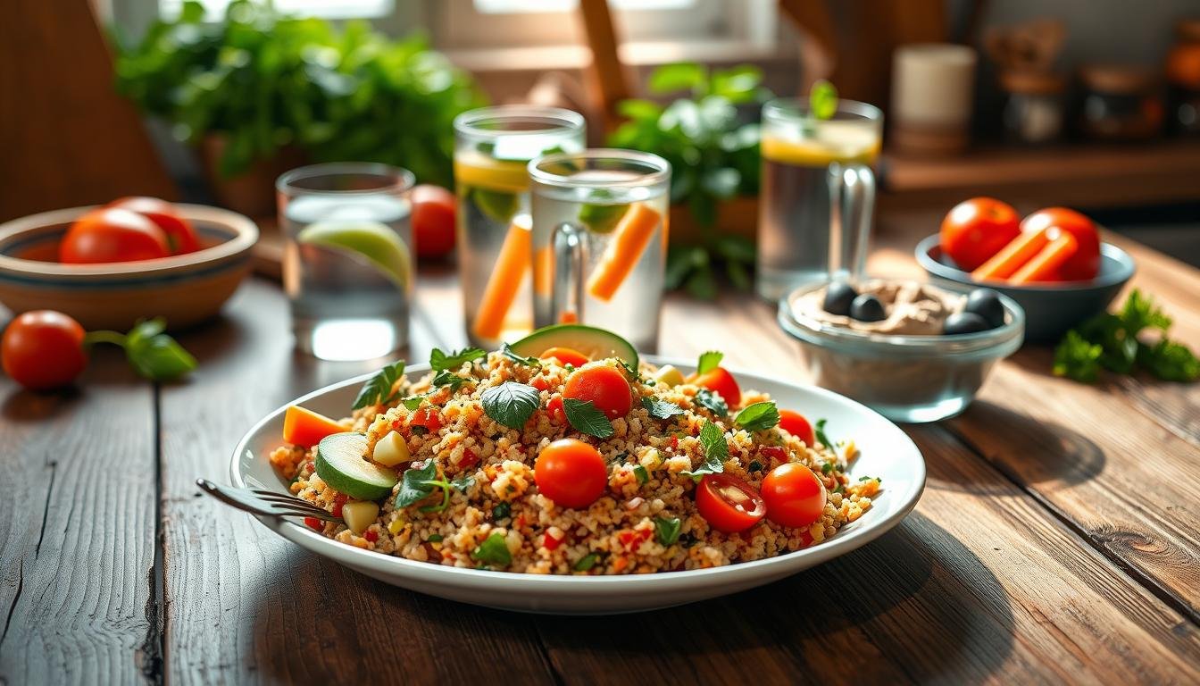 Vegetarian Balanced Diet Meals
