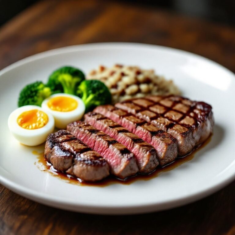 Beef High Protein Lunch