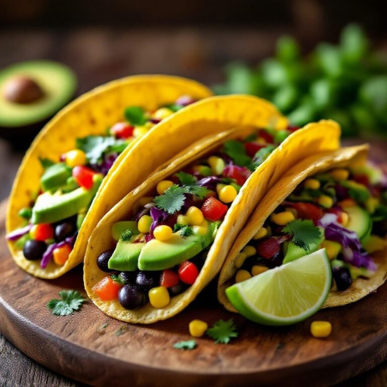 Healthy Mini Veggie Tacos