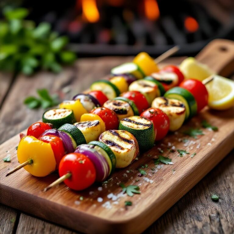Healthy Veggie Skewers