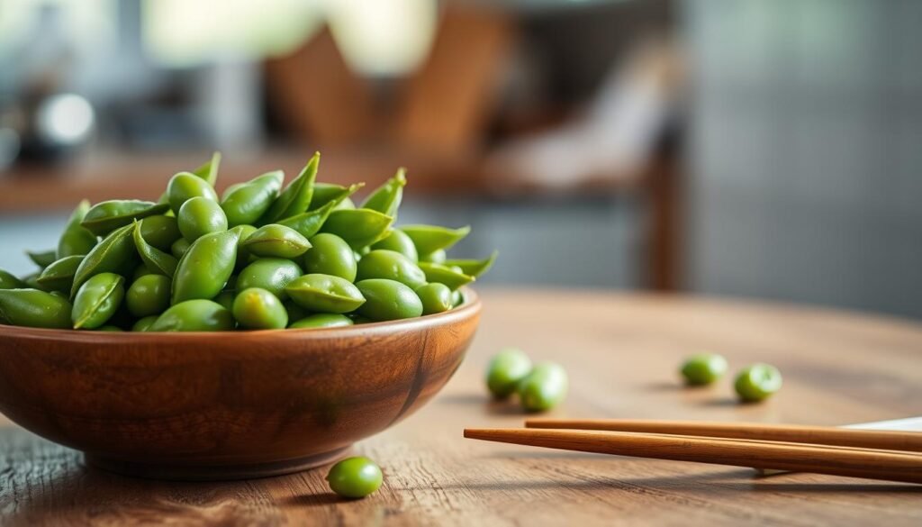 steamed edamame steamed edamame