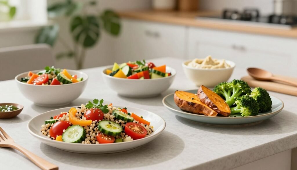 balanced veggie meals