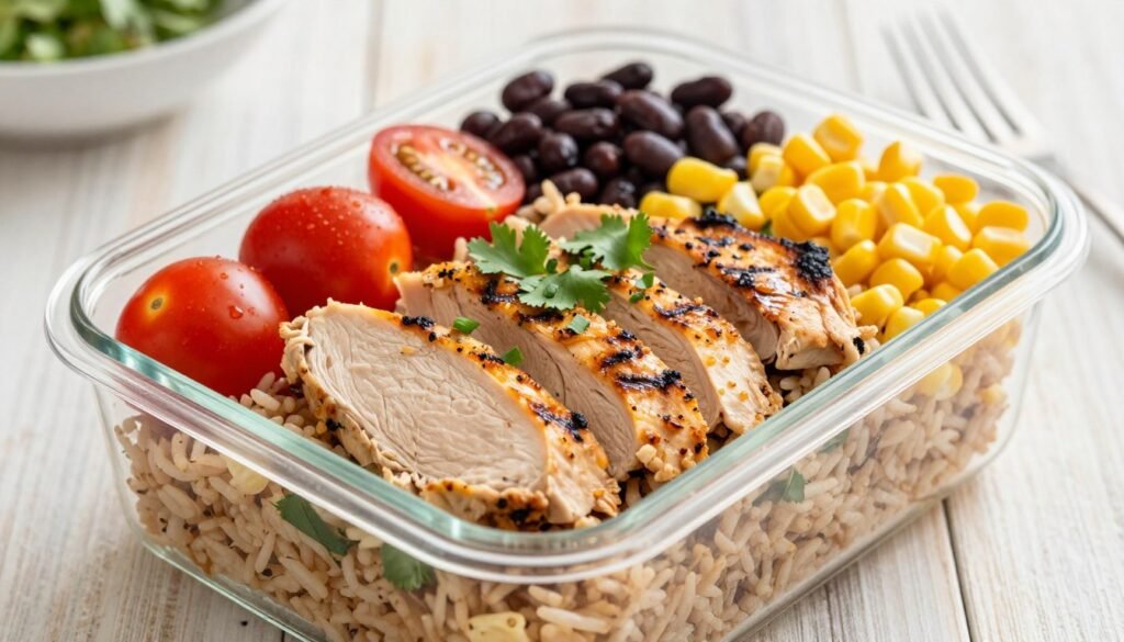 chicken burrito bowl