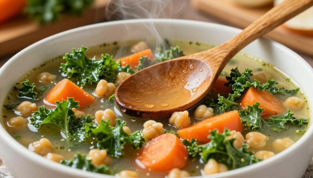 high protein vegetable soup