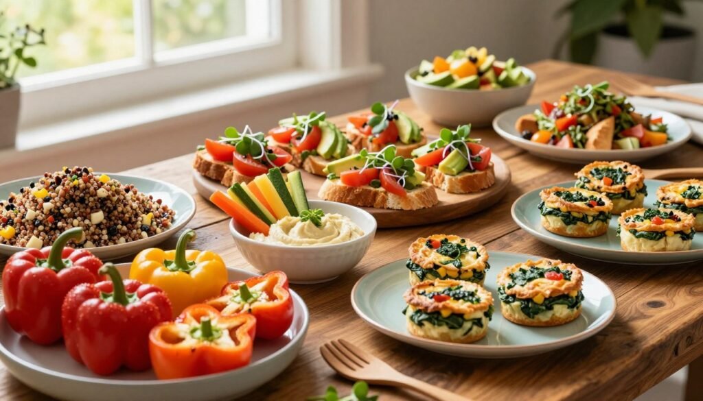 make-ahead vegan appetizers